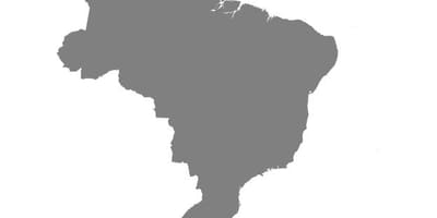 Vektorová mapa brazílie